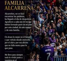 Mensaje de despedida del jugador. Foto: alexneskes10 Neskes3 1