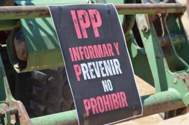Imagen con la que reivindica APAG APAG contra la IPP incendios cosechadoras 1