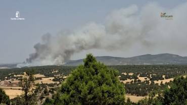 Foto: Infocam Incendio Selas Infocam 21-JUL-2026