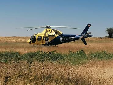 Incendio Sierra Norte helicóptero GUdiario