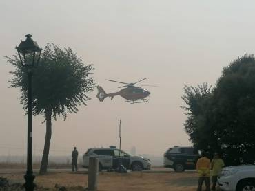 Incendio Sierra Norte helicóptero GUdiario2 