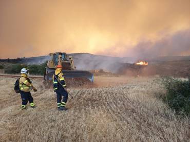 incendio la mierla maquinaria