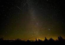 Lluvia de meteoros. Foto: Perseidas 1