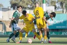Un lance del partido disputado por el Deportivo Guadalajara en Cáceres Foto C.D. Guadalajara