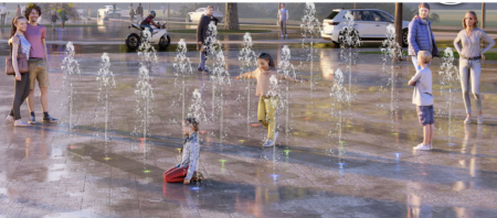  fuente transitable