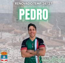 Pedro, última renovación confirmada del Horche. Foto: Horche FS. Pedro 1
