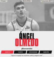 Olmedo, talento anotador. Foto: Recucym BAZU. Olmedo 1