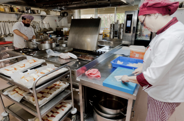 trabajadores cocineros