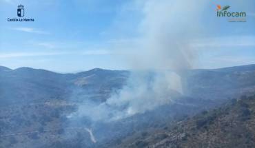 Incendio el Cardoso Infocam