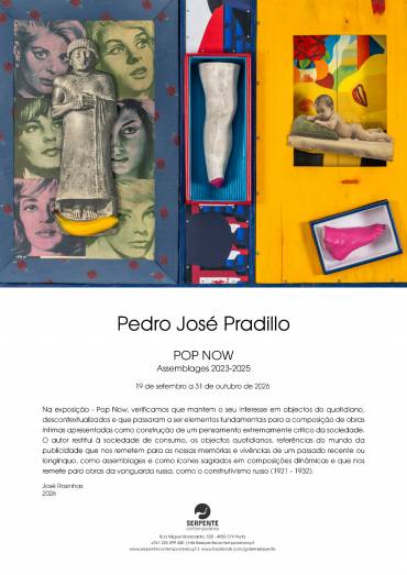 Presentación de la exposición de Pradillo en Oporto