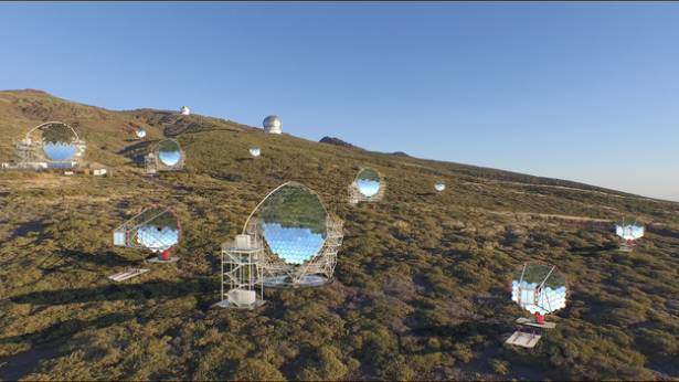 telescopio CTAONorth render Foto Universidad de Alcalá 1