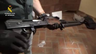 Guardia Civil casa rural cocaina guadalajara 2
