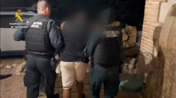 Guardia Civil casa rural cocaina guadalajara 5