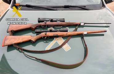 caza furtiva armas