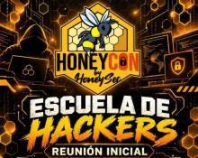Cartel sesión inaugural Escuela de Hackers Guadalajara 1