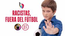 Símbolo de la campaña Racistas fuera del fútbol