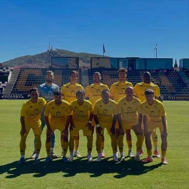 Once inicial del Deportivo Guadalajara en La Fuensanta de Cuenca donde se enfrentó al Conquense