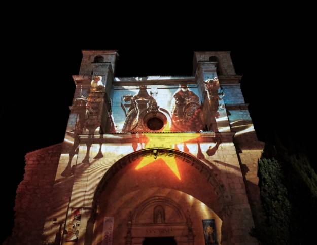 Navidad 2024 Video mapping Foto Eduardo Bonilla 6